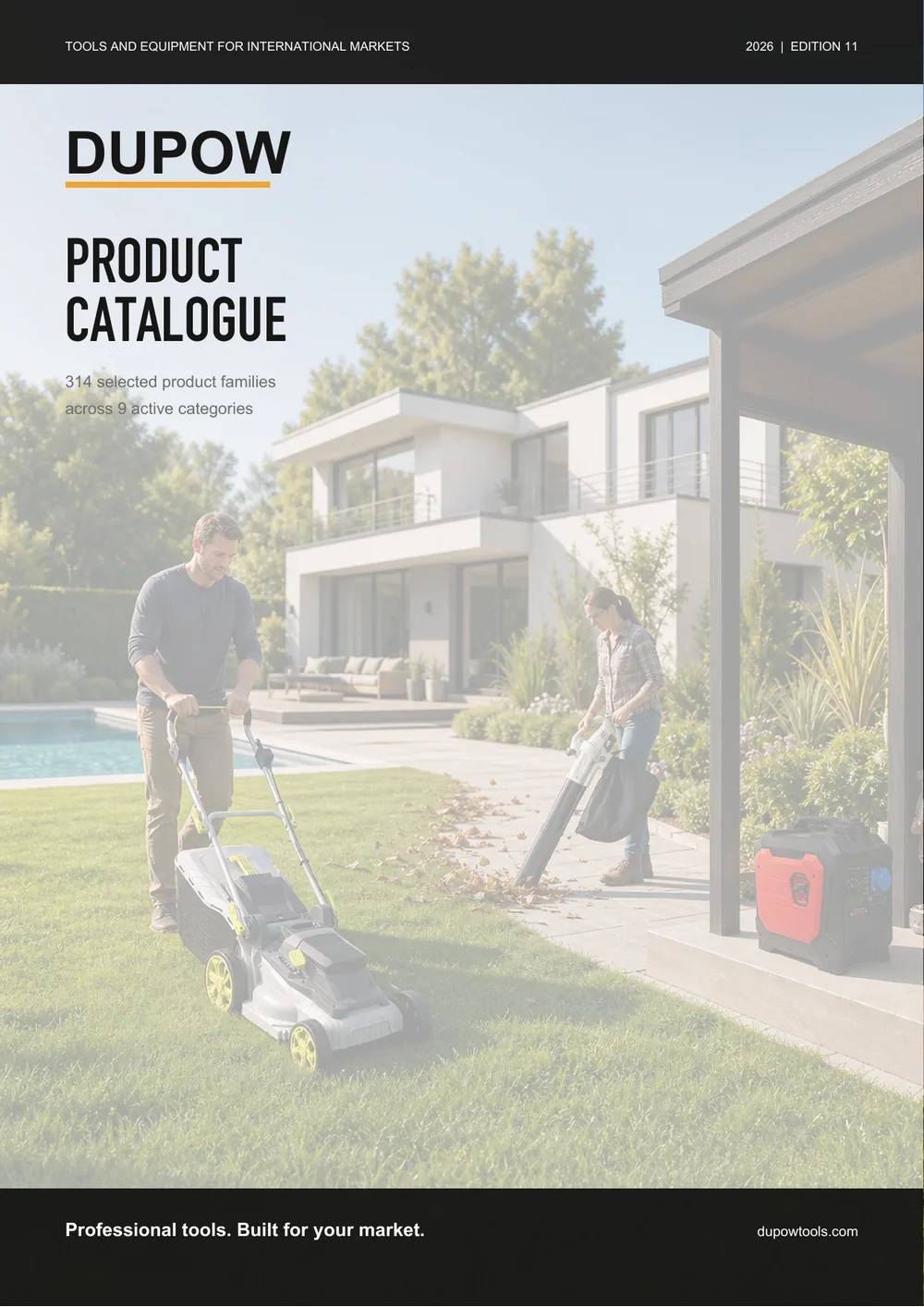 Cover of the DUPOW Product Catalogue 2026 Edition 11