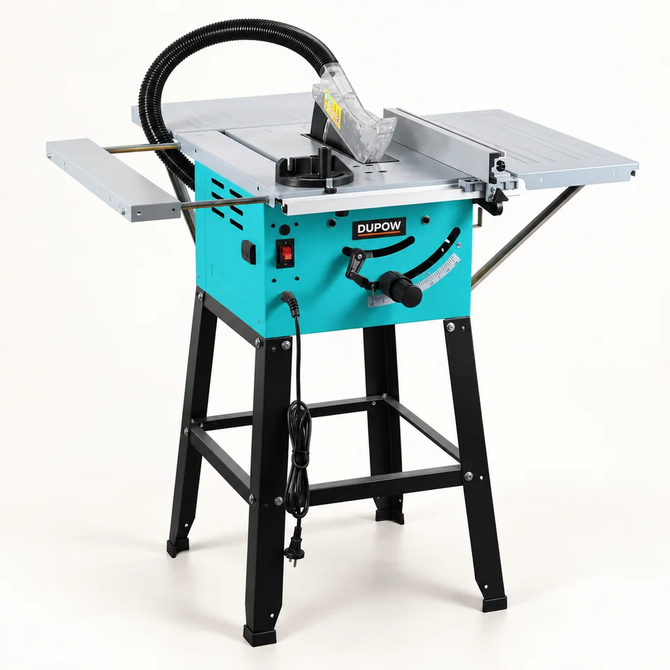 250 mm 1500W Table Saw with Extension Tables — 250 mm 1500W Table Saw with Extension Tables · approved DUPOW product view