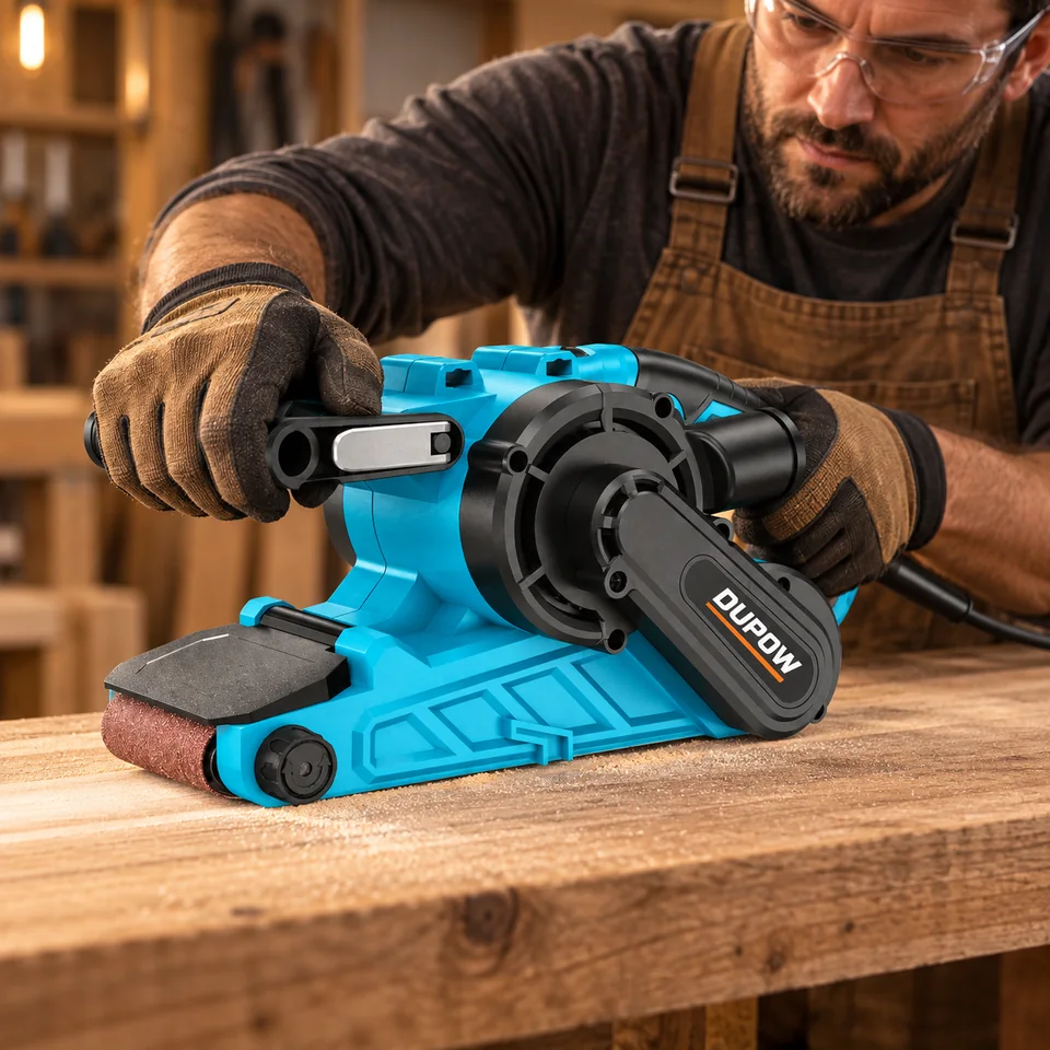 1150W Variable-Speed 76 × 533 mm Belt Sander — Application scene