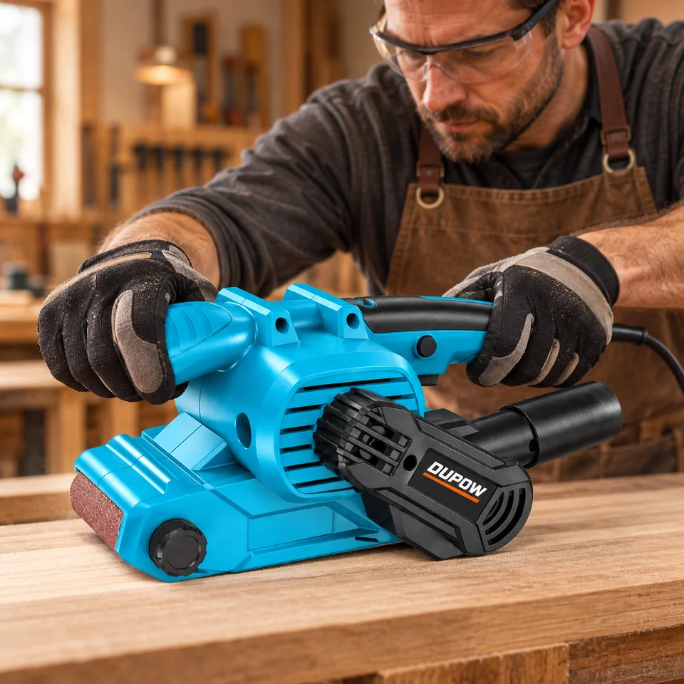 800W Variable-Speed 76 × 457 mm Belt Sander — Application scene