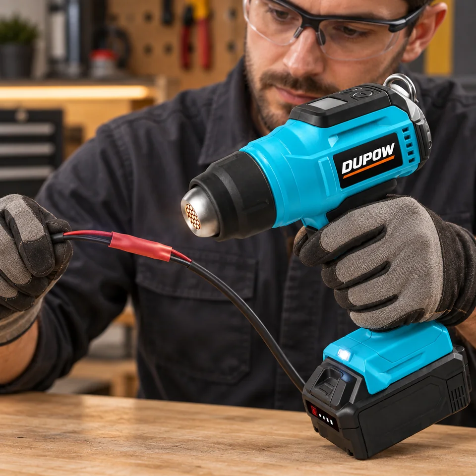 20V Max LCD Cordless Heat Gun — Application scene