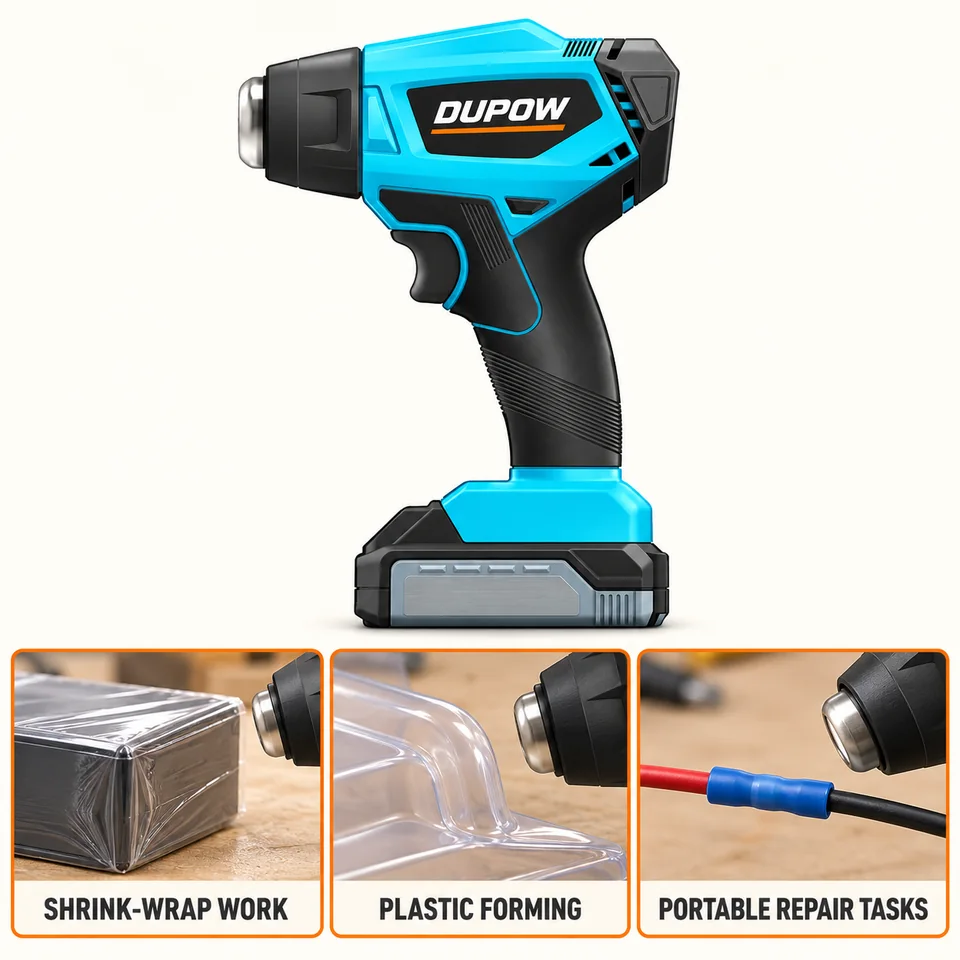 18V Compact Cordless Heat Gun — Application reference