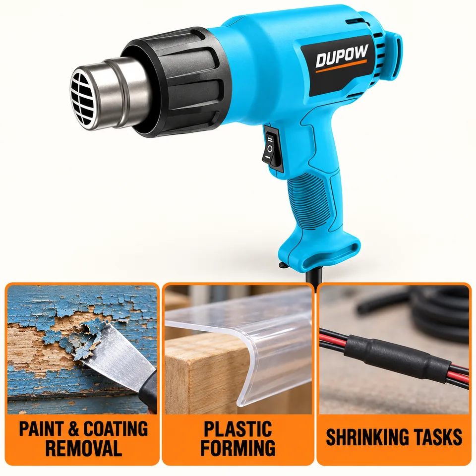 1800W Two-Stage Heat Gun — Application reference