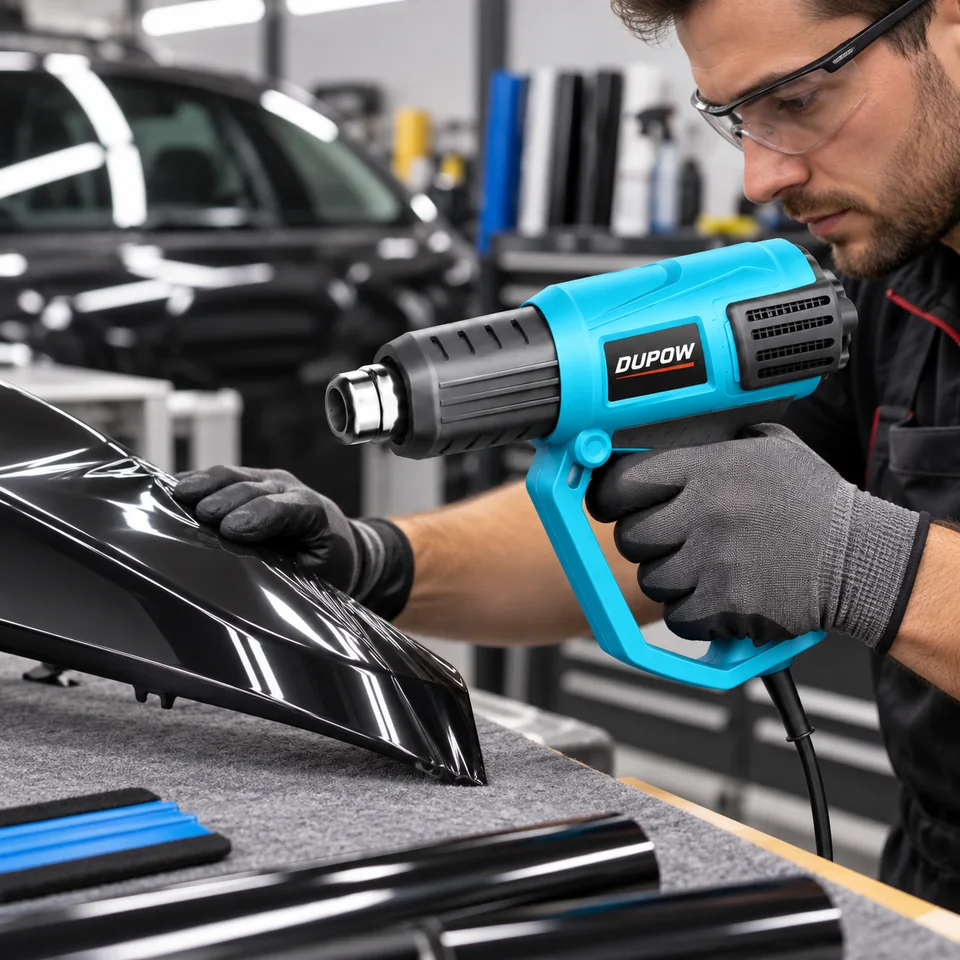 2000W LCD Variable-Temperature Heat Gun — Application scene
