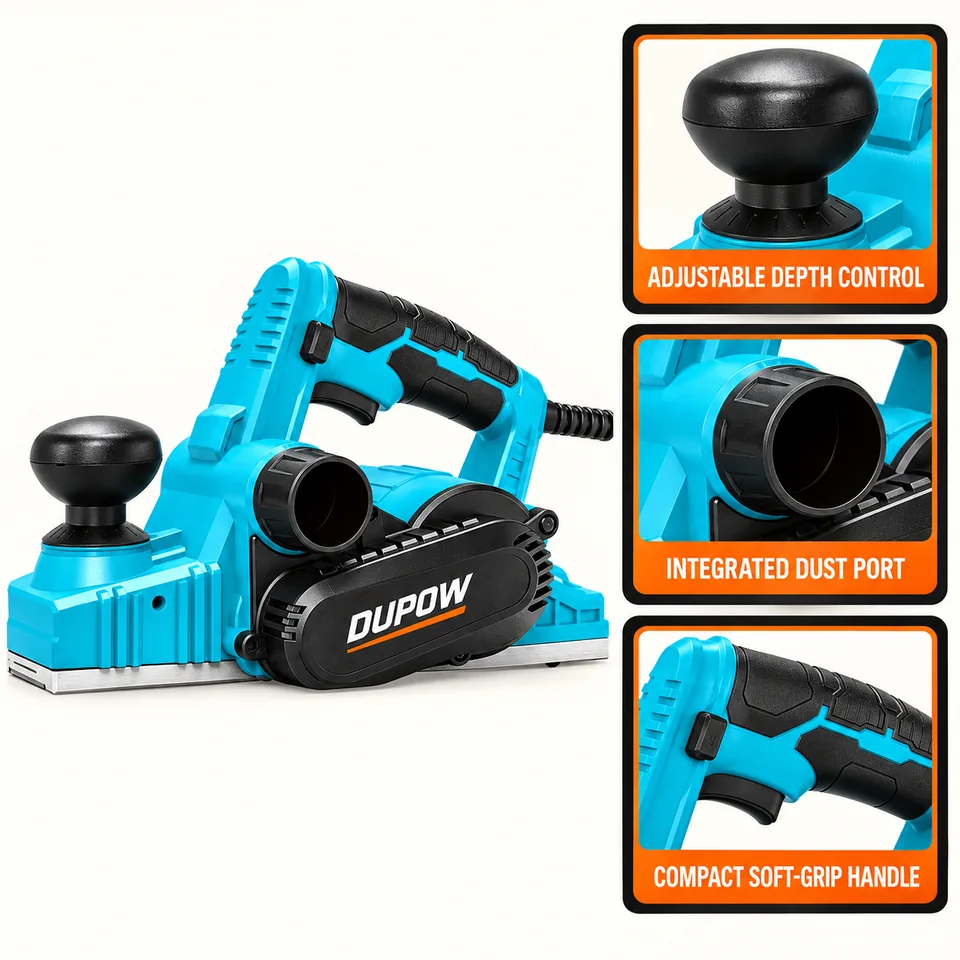 750W 82 mm Electric Planer — Feature details