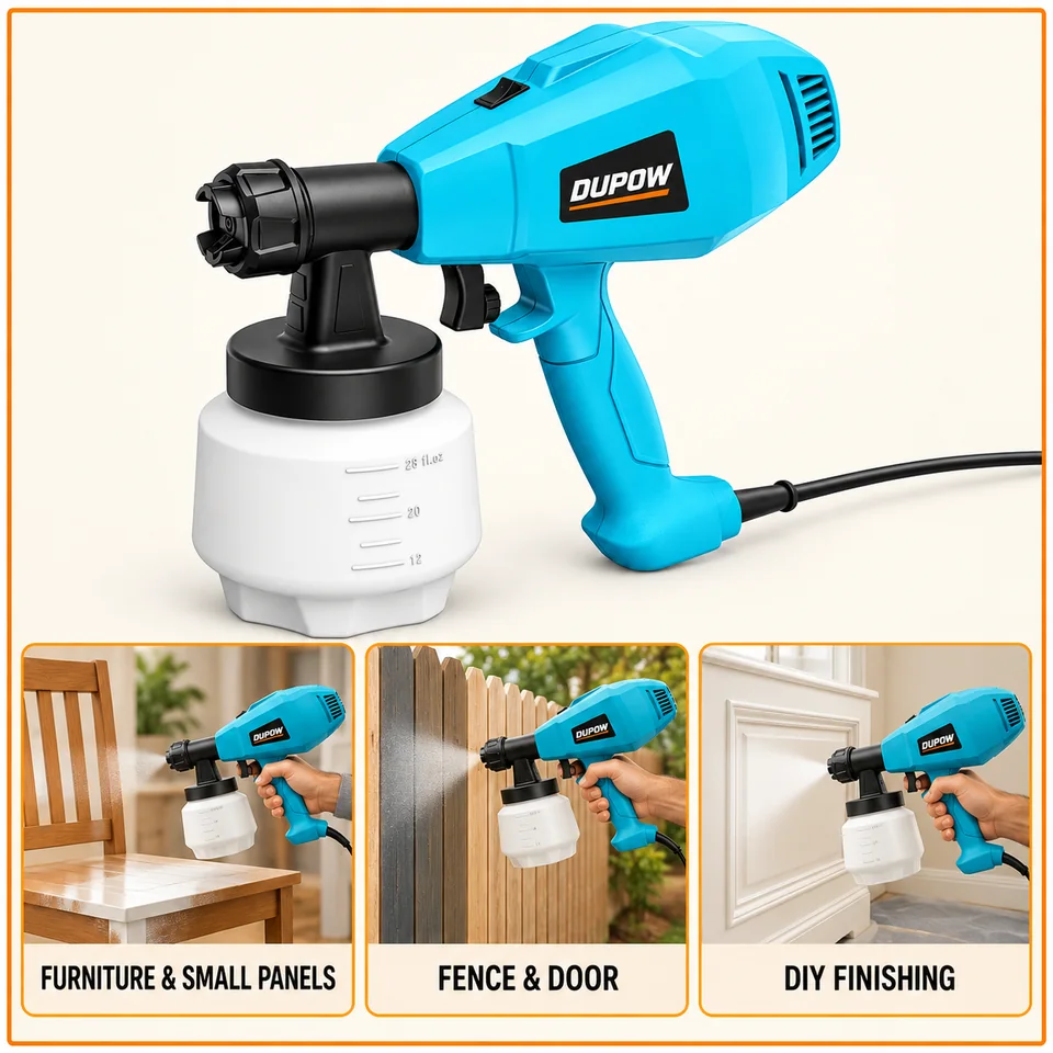 400W 800 ml Electric Paint Sprayer — Application reference