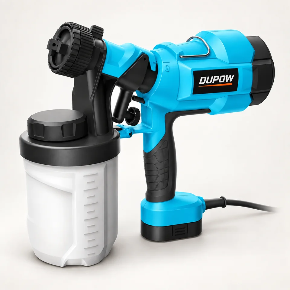 500W 900/1200 ml HVLP Paint Sprayer — reviewed configuration