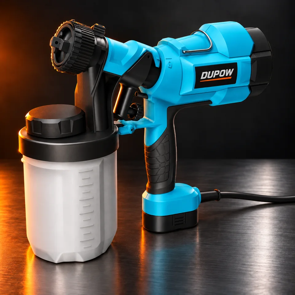 500W 900/1200 ml HVLP Paint Sprayer — Studio product view