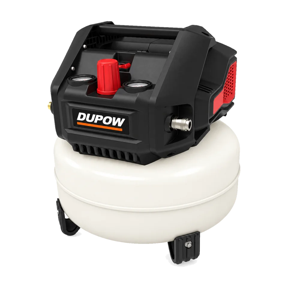 2.5HP 6 gal Oil-Free Air Compressor Current reviewed configuration