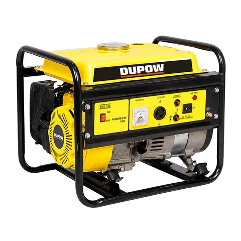 0.9–1.0 kVA Rated Standard Open-Frame Gasoline Generator
