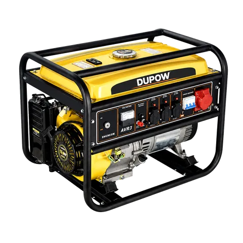 5.5–7.0 kVA Rated Multi-Socket Gasoline Generator