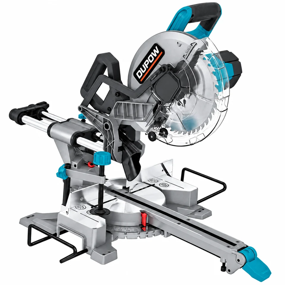 2000W 255 mm Double-Bevel Sliding Mitre Saw