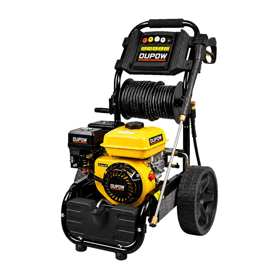 180 bar Hose-Reel Cart Gasoline Pressure Washer