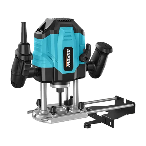 1200W 6 / 8 mm Variable-Speed Plunge Router